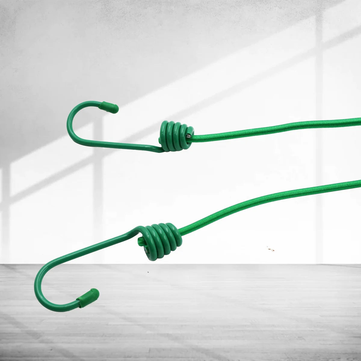 Elastic Cloth Drying Rope with 12 Metal Clip Portable Clothes line For Home & Travel