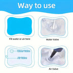 Round Baby Water Play Mat – Sensory Tummy Time Mat for Infants