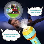 Mini Slide Projector Flashlight Torch for Kids – Educational Projection Toy with 24 Images | Night Light, Learning & Bedtime Story Lamp (Multicolor, Random Slides/Colors)