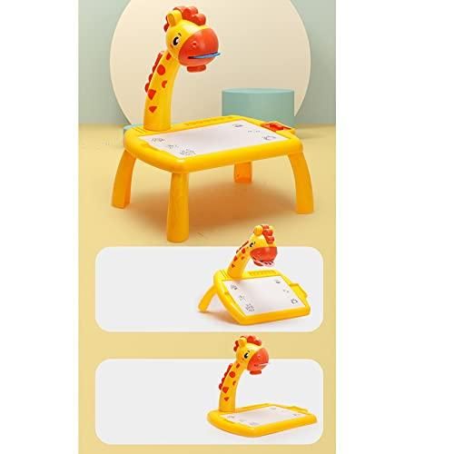 Projector Drawing Desk for Kids – Multi-Function Learning & Painting Table with 24 Projection Patterns, Music & Tracing Board | Educational Art & Craft Sketchpad (Pack of 1)