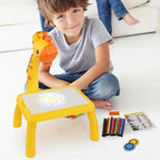 Projector Drawing Desk for Kids – Multi-Function Learning & Painting Table with 24 Projection Patterns, Music & Tracing Board | Educational Art & Craft Sketchpad (Pack of 1)