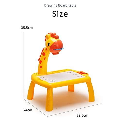 Projector Drawing Desk for Kids – Multi-Function Learning & Painting Table with 24 Projection Patterns, Music & Tracing Board | Educational Art & Craft Sketchpad (Pack of 1)