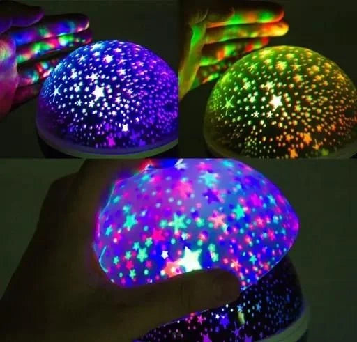 Star Master Galaxy Night Projector Lamp – 360° Rotating LED Starry Sky & Space Projection Light | Colorful Ceiling Lamp for Kids, Home Décor & Gifts