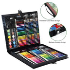 150-Piece Kids Art Set with Carry Case | Drawing & Painting Kit (Multicolor)