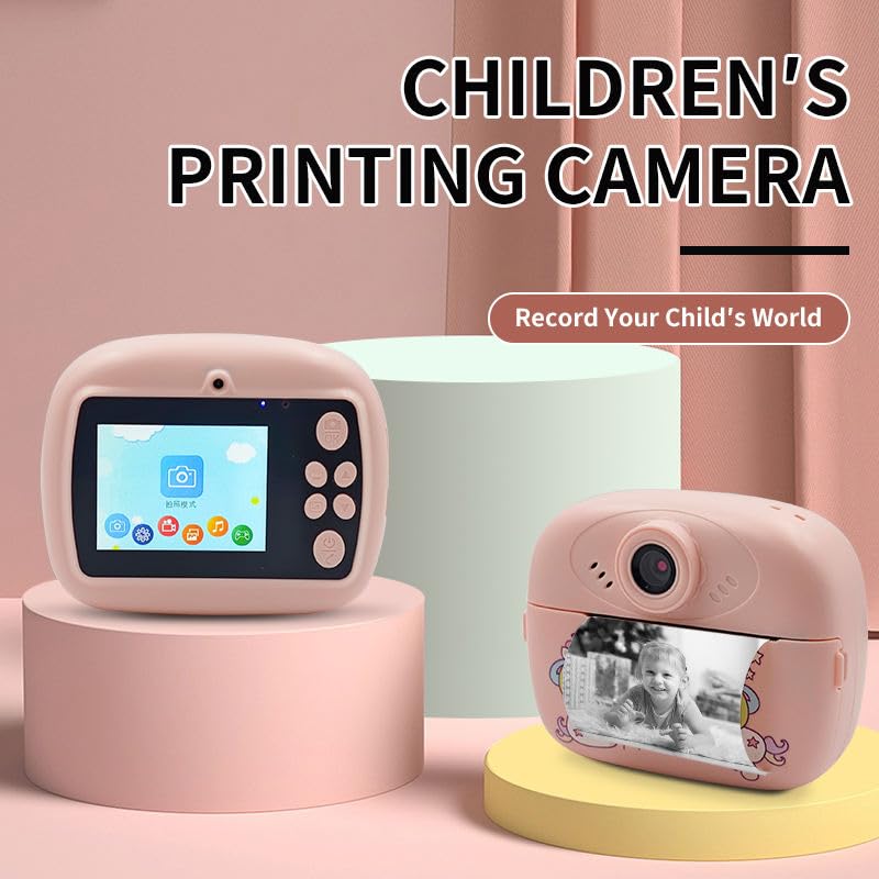Kids Instant Print Camera with Built-in Printer