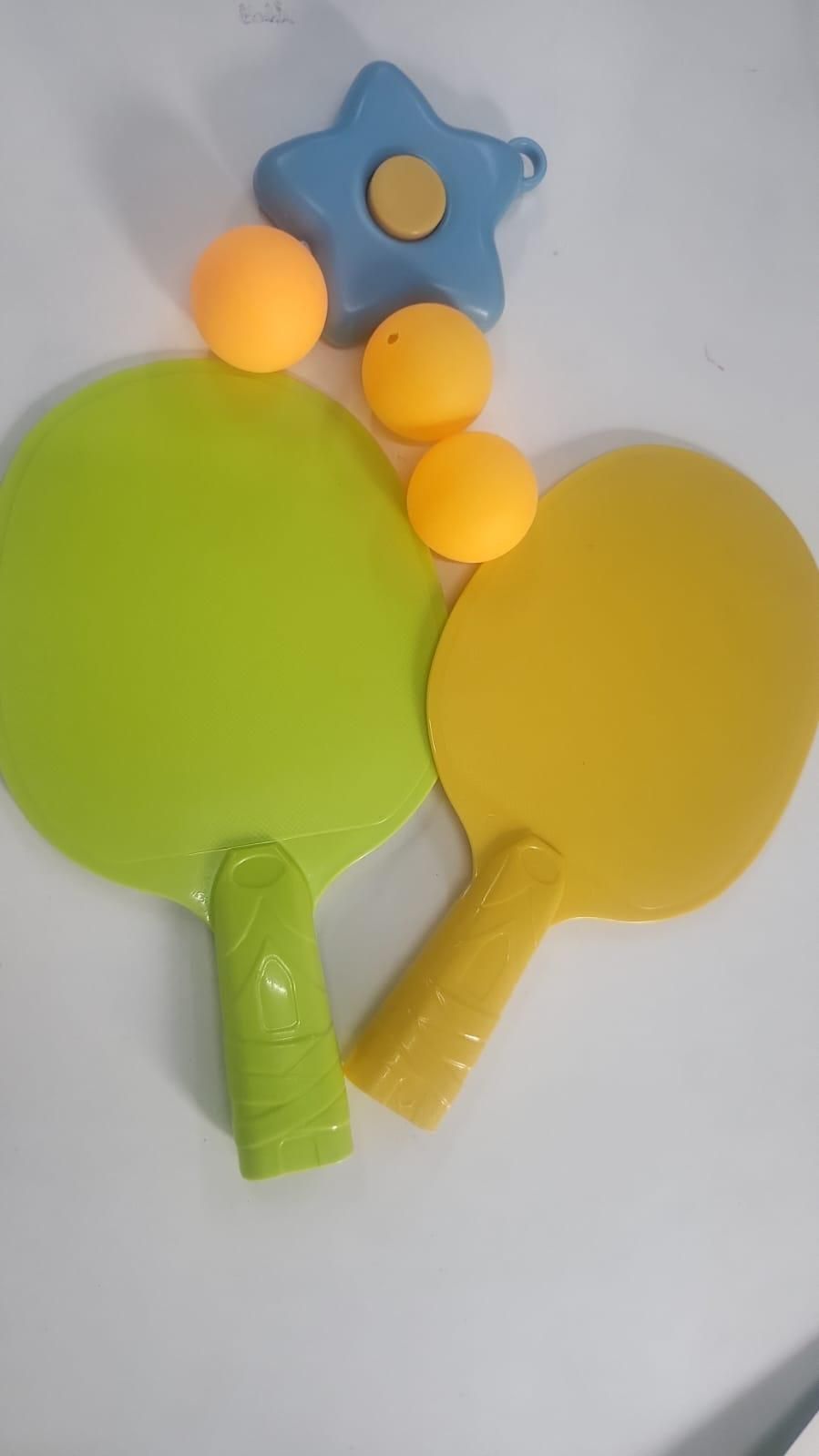 Hanging Table Tennis Trainer – Portable Ping Pong Paddle Set with Rackets & Balls | Indoor & Outdoor Parent-Child Door Pong Game, Reflex & Coordination Training Kit (Pack of 1)