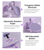 Silicone Gym Grip Pads | Anti-Slip Fingerless Workout Grips for Weightlifting & Pull-Ups | Palm Protection Hand Grips for Men & Women