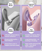 Silicone Gym Grip Pads | Anti-Slip Fingerless Workout Grips for Weightlifting & Pull-Ups | Palm Protection Hand Grips for Men & Women