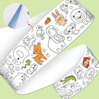 Kids Drawing Paper Roll Set – DIY Arts & Crafts Coloring Roll for Creative Fun