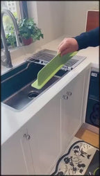 Silicone Sink Splash Guard – Flexible L-Shape Water Stopper for Kitchen & Bathroom