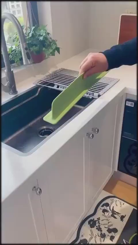 Silicone Sink Splash Guard – Flexible L-Shape Water Stopper for Kitchen & Bathroom