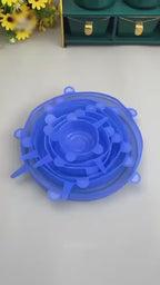 Silicone Lid Set, Silicon lids for containers, Silicon Stretchable lids, Silicone lids and Cover